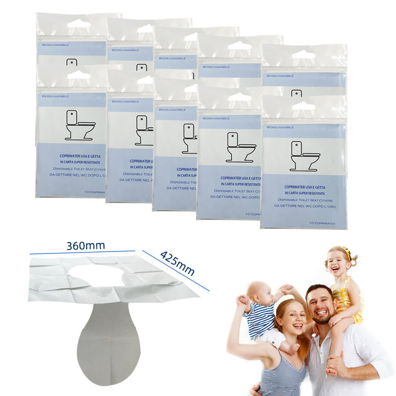 Disposable Paper Toilet Seat Disposable Potty Seat Cover Disposable Toilet Cover Sheet