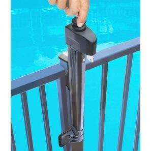 Self Locking Magnetic Gate Latch, Plastic Door and Fence Latch Lock