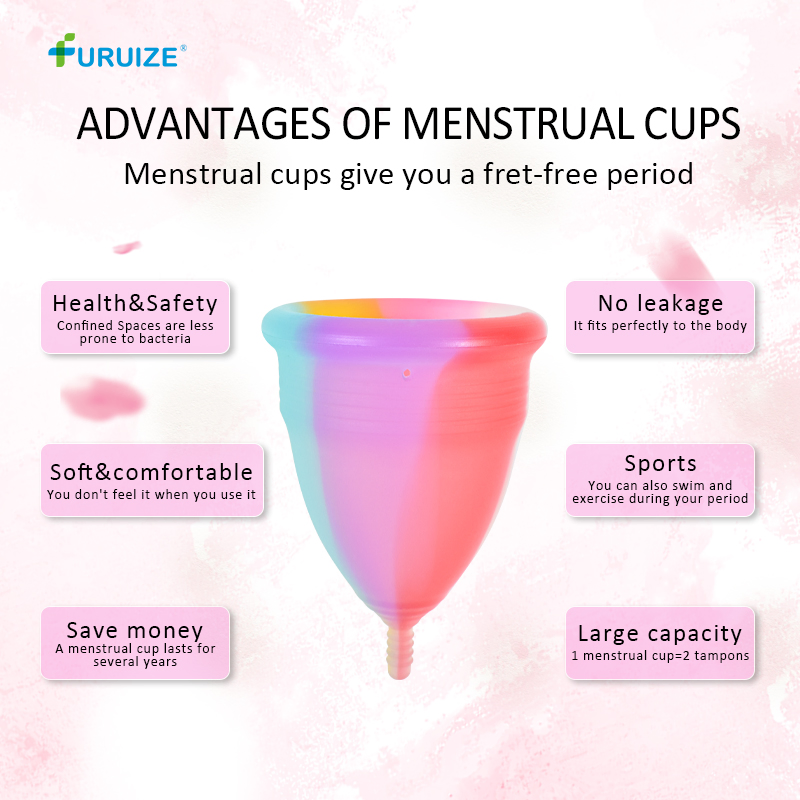 Furuize The Women Cups Factory Material Is 100% Medical Grade Silicone