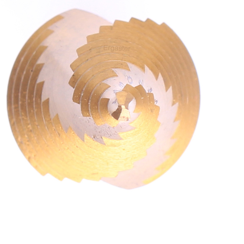 High-Speed Steel Core Step Drill Bit Set for Precision Holes