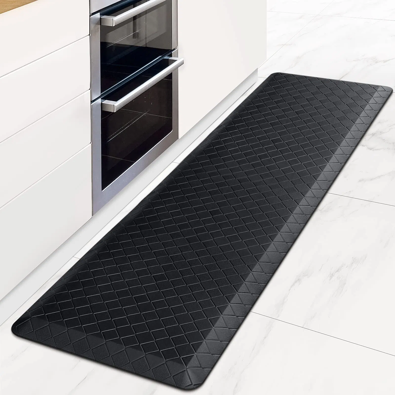Thick Waterproof Non-Slip Heavy Duty Ergonomic Kitchen Floor Cushioned Anti-Fatigue Rug Mat
