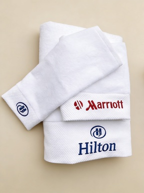 Wholesale 5 Star Luxury Bathroom 100% Cotton Linen Plain Weave Terry Hotel Bath Towel