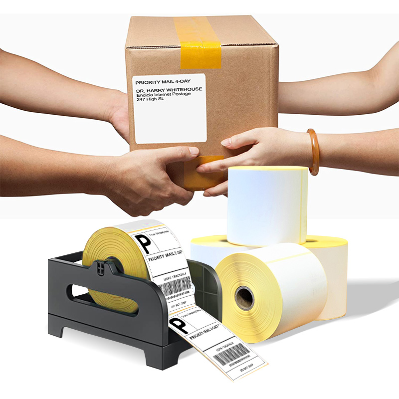 High Quality Blank Self Adhesive Thermal Paper Roll Label