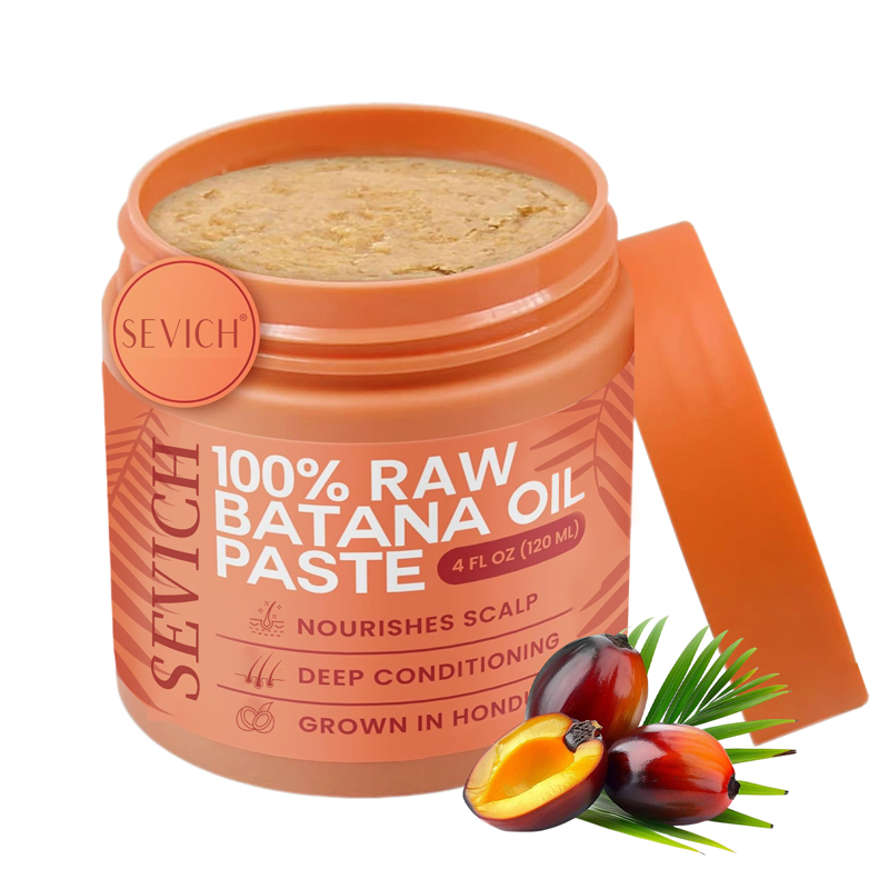 High Quality Batana Butter Private OEM Label Natural Damaged Hair Treatment Mask Anti Loss Hair Growth Batana Oil Raw Unrefined