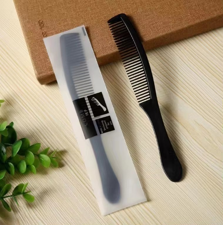 Home Travel Hotel Customized Logo Disposable Hotel Supply Comb