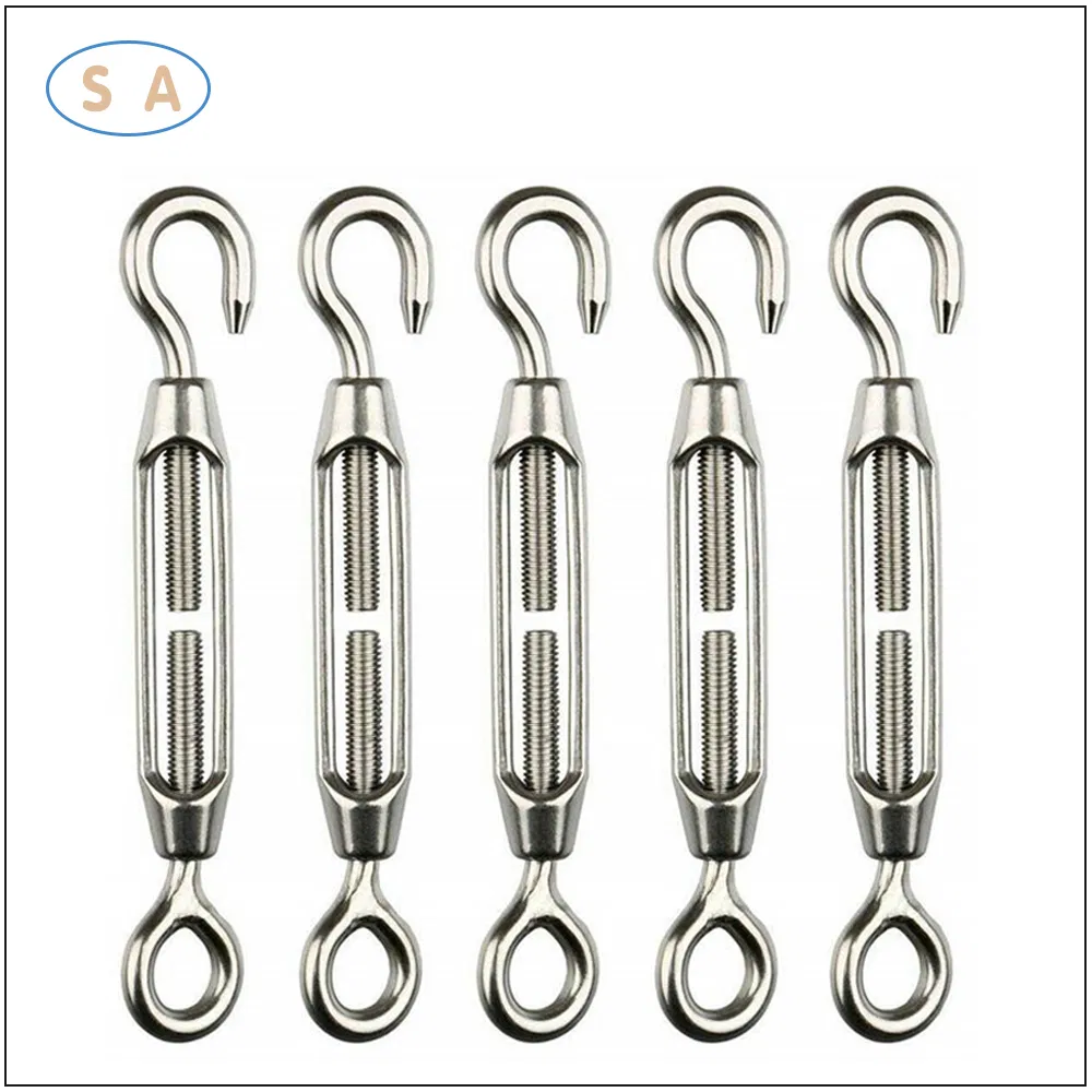 General Hardware Rigging Heavy Duty Wire Rope Turnbuckle Eye-Hook Wire Rope Turnbuckle