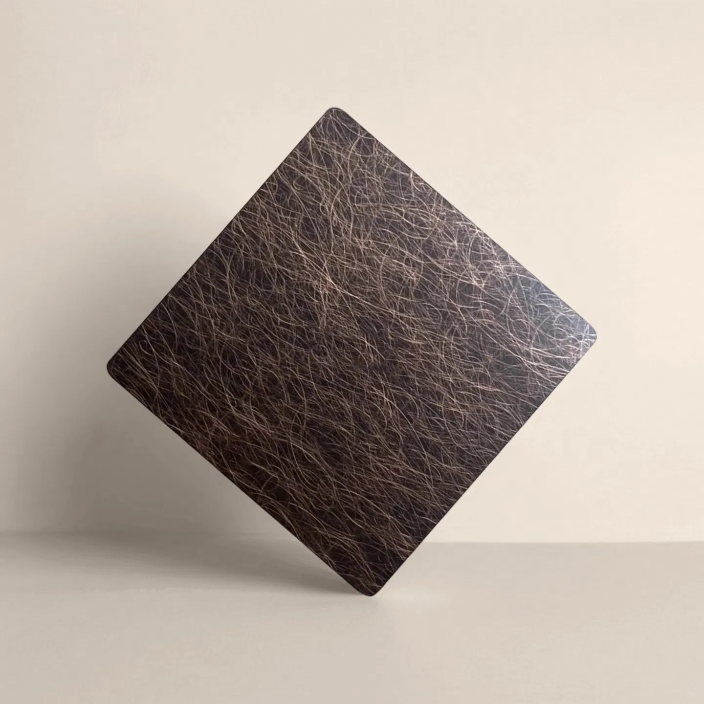 T&C V50 Vibration Stainless Steel Sheet PVD Color Decorative Brushed Stainless Steel Sheet for Ceiling Panel