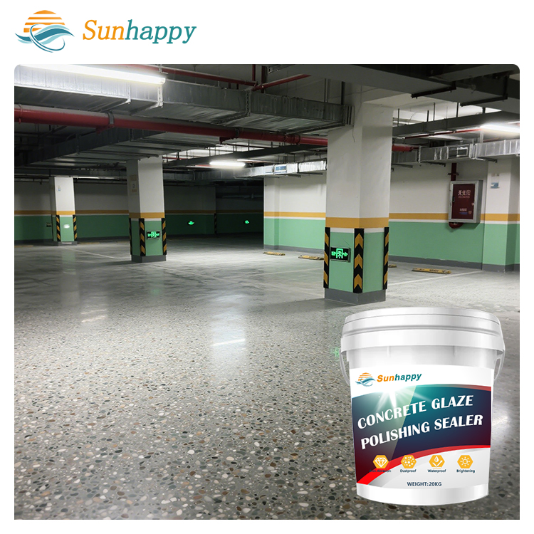 Manufacturers Cheap Professional Cement Floor Brightener Reduces Cracking High Quality Concrete Glaze Polishing Sealer