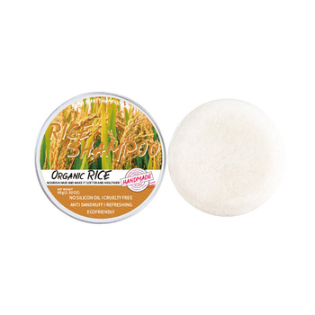 OEM Herbal Rice Hair Soap for Hair Darkening Hair Repair Care