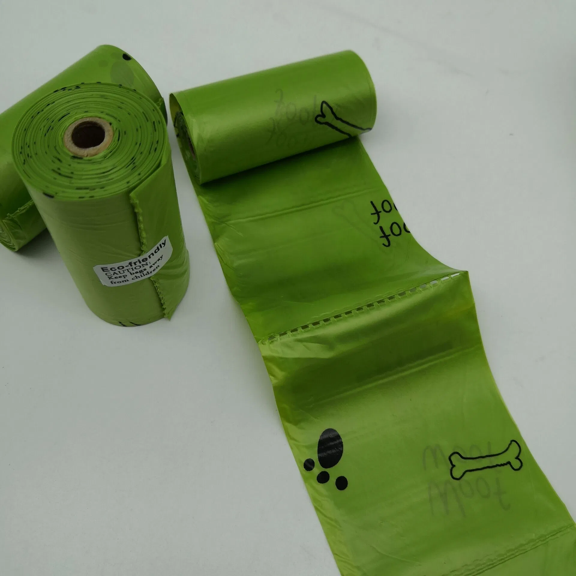 Eco Disposable PLA Biodegradable Dog Pop Packaging Bags