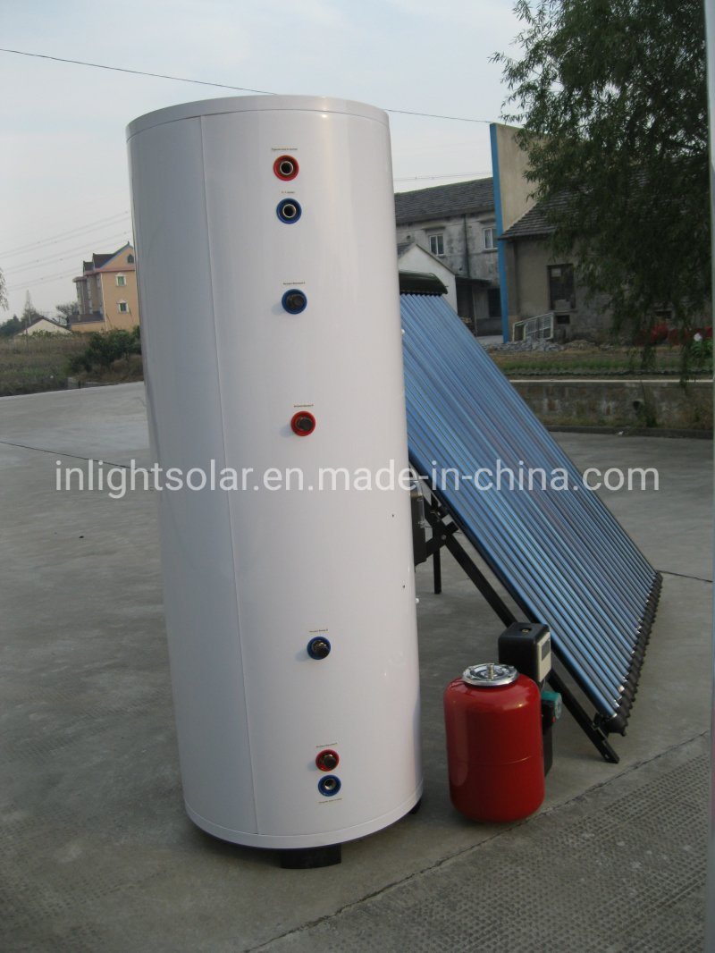 Сплит-система солнечного отопления с тепловыми трубками