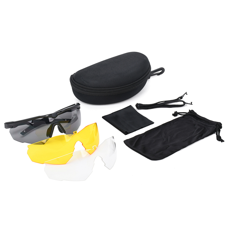 Hot Selling Eye Protection Sport Sunglasses High Impact Tactical Goggles Shooting Glasses