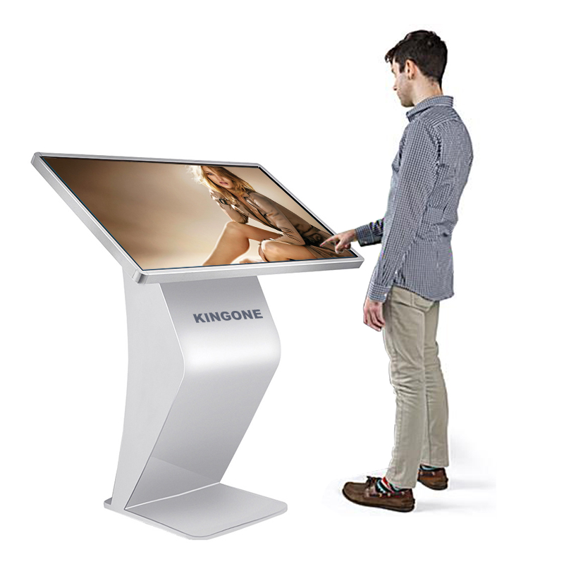 China Factory OEM ODM Kingone 65 Inch Android All-in-One LCD Touch Screen Digital Information Self-Service Kiosk for Shopping Mall