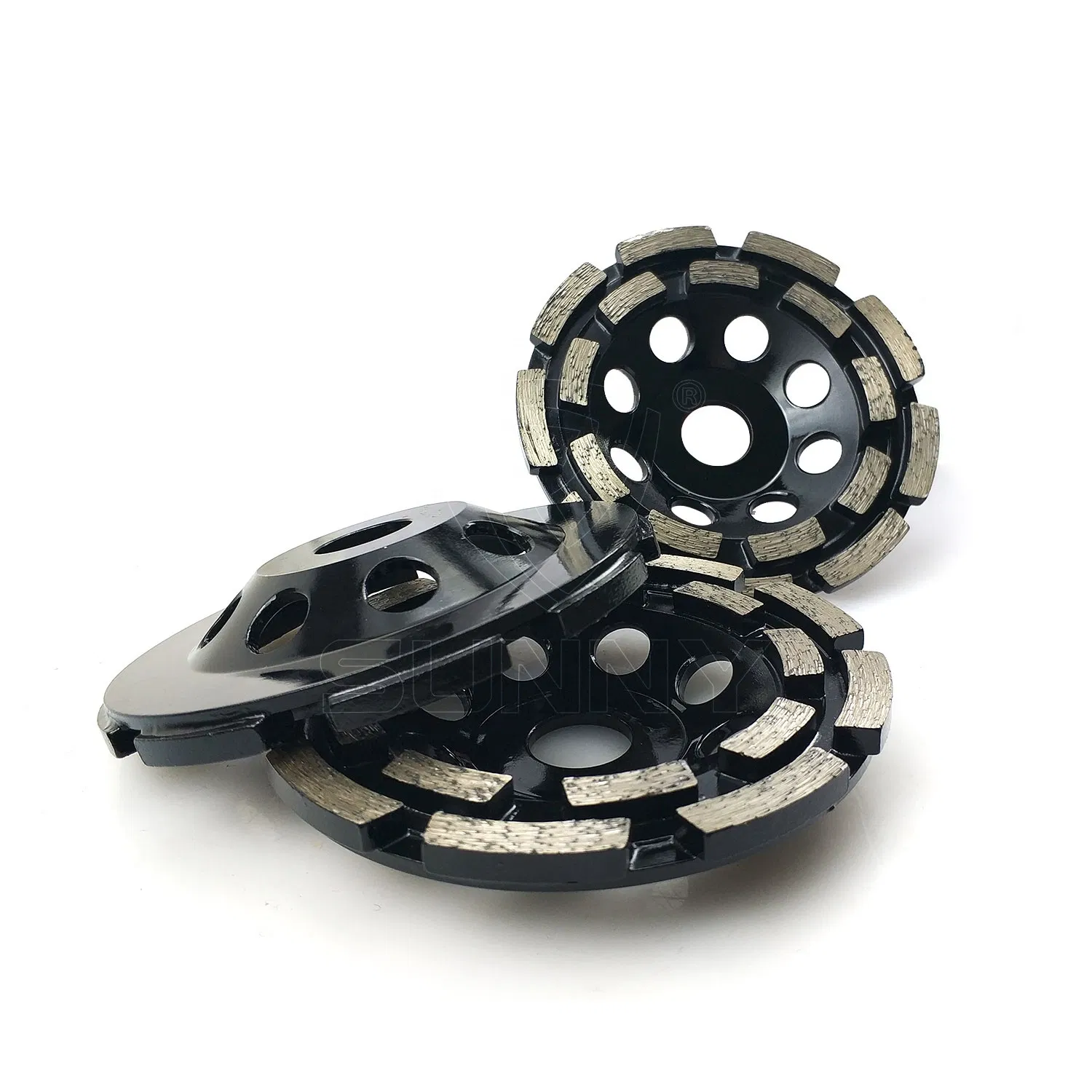 Sunny Tools 5 Inch 125mm Premium Quality Diamond Abrasive Disc Concrete Grinding Cup Wheel Tool for Floor Surface Grinding