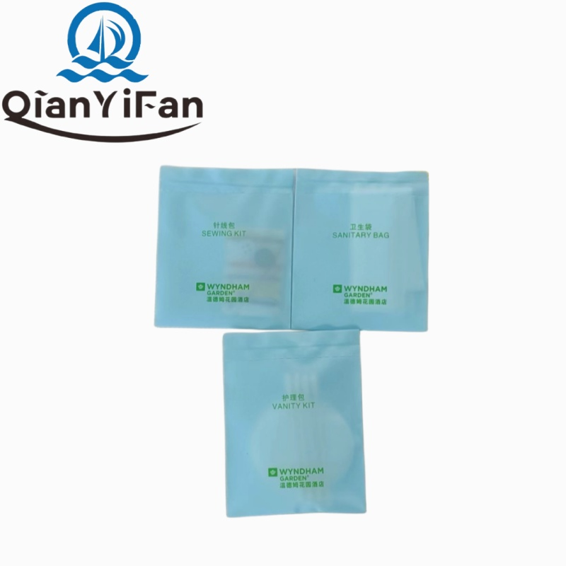Wyndham Garden Hotel Personal Care Toiletries Dental, Shaving, Comb Shower Cap, and Other Toiletries Sets Customized by The Hotel Resort