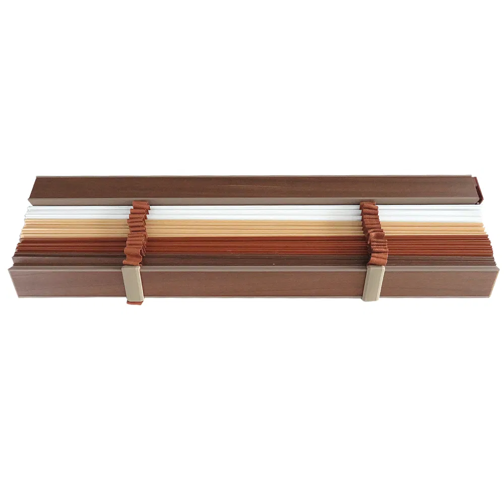 Cordless 2 Inch 50mm Faux Wood Blinds for Window