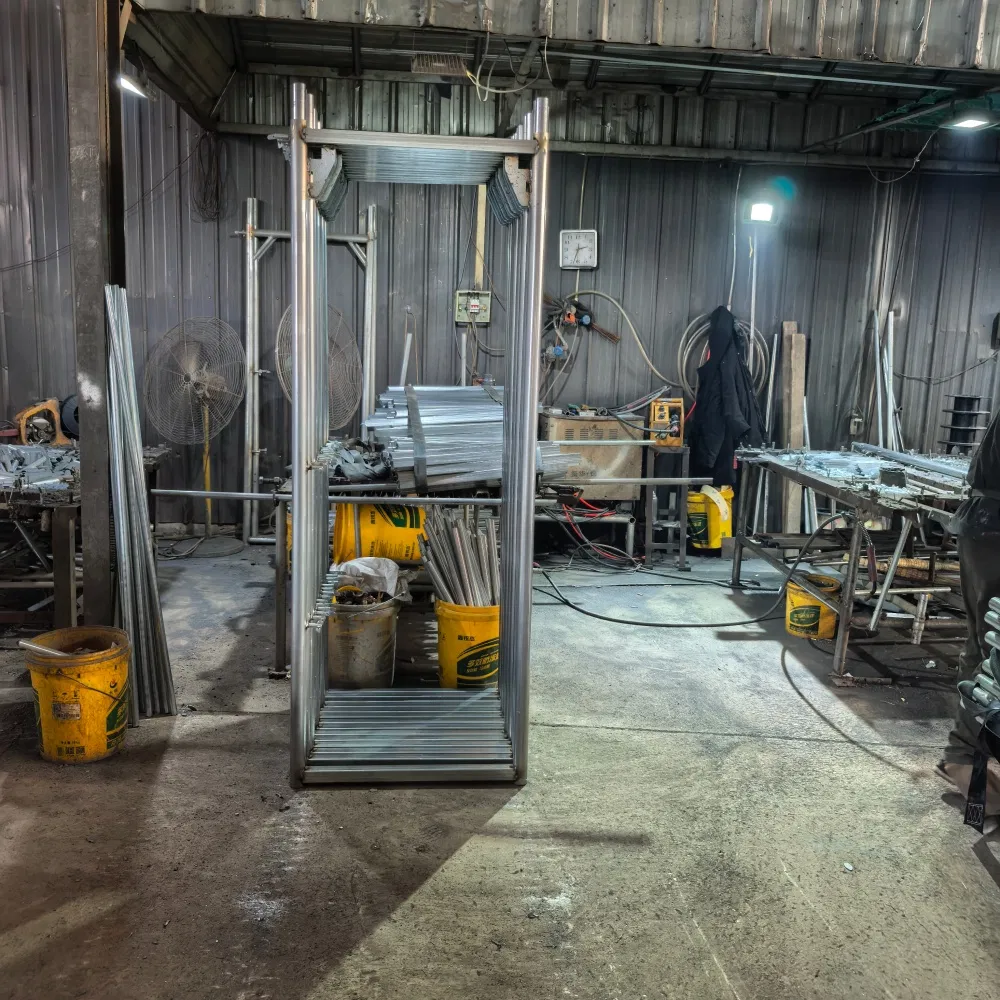 Steel Ringlock System Safe Construction Layher Scaffold for Sale