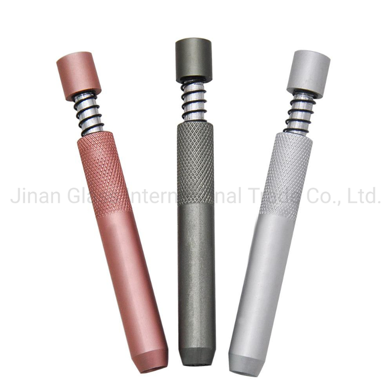 Large Metal One Hitter Bat Pipes 78mm Aluminum Smoking Pipe