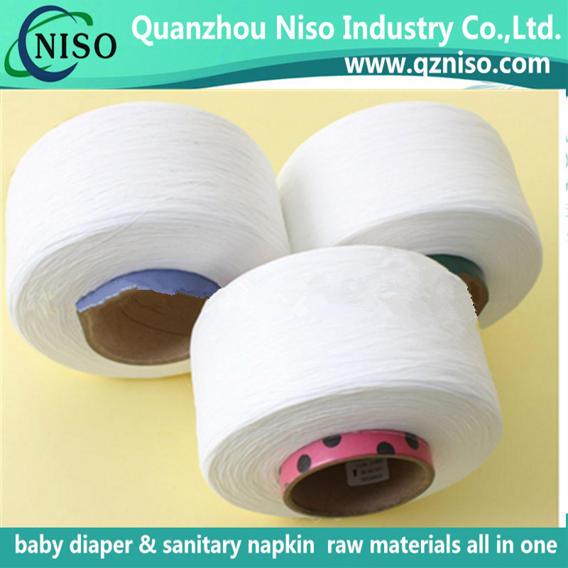 Elastic Spandex for Adult Diaper Raw Materials Leg Elastic Spandex with SGS