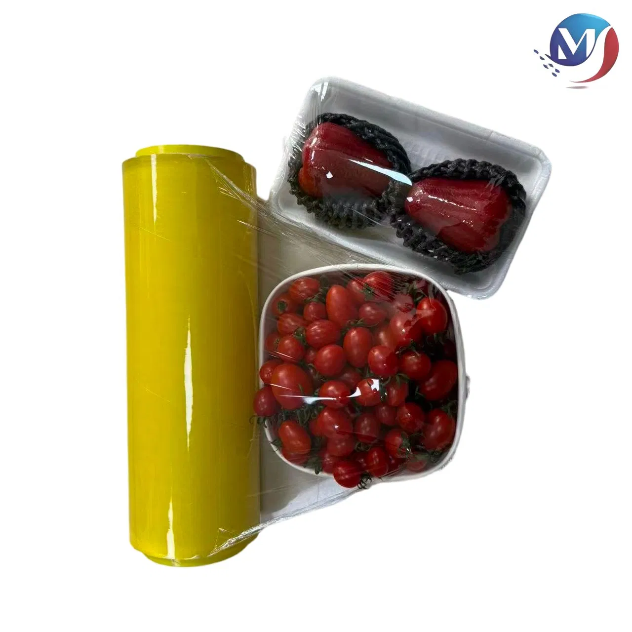 PVC Cling Film Jumbo Roll for Commercial Food Packaging