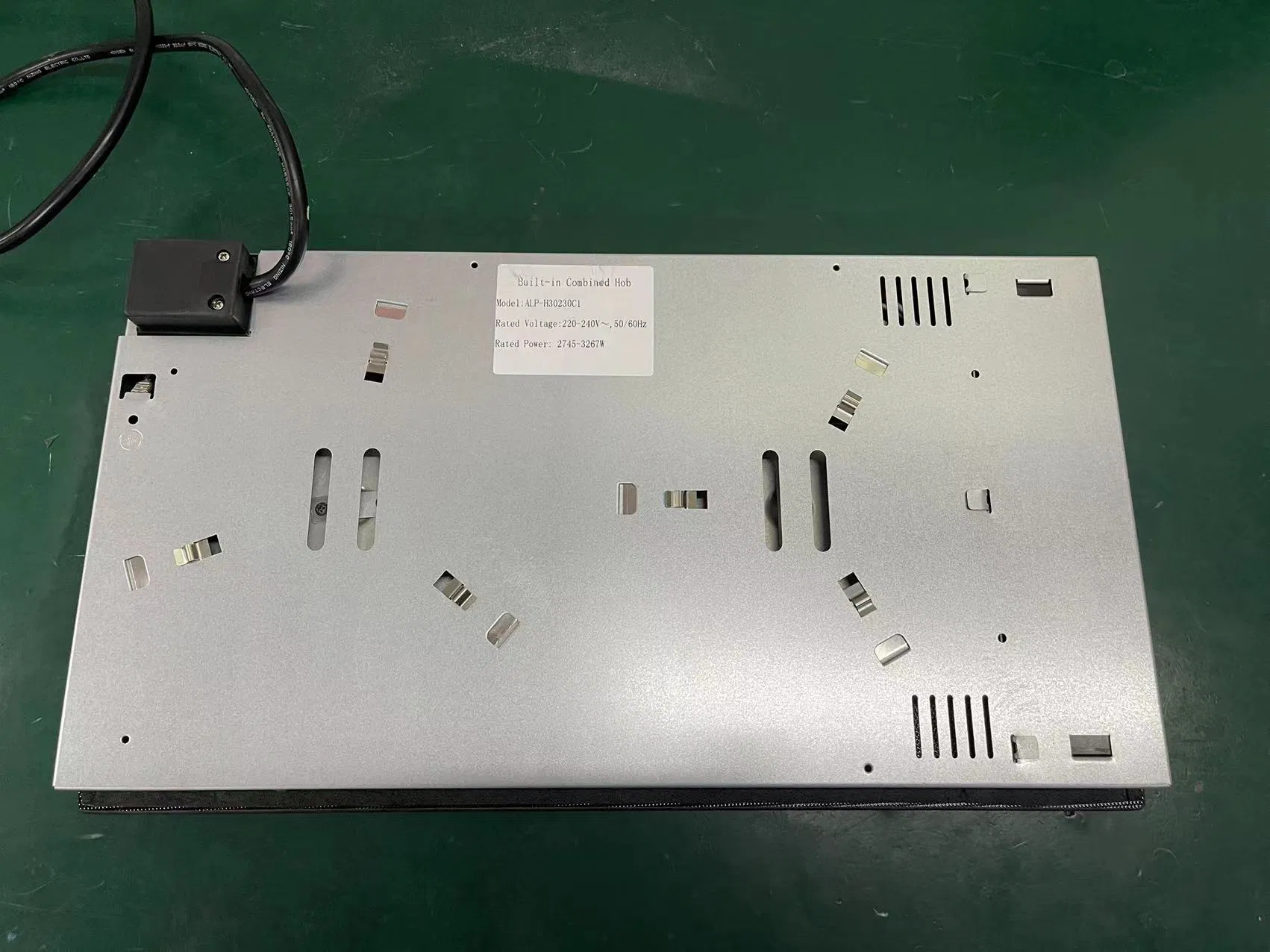 30cm built-in 2 burner electric ceramic infrared hob cooktop