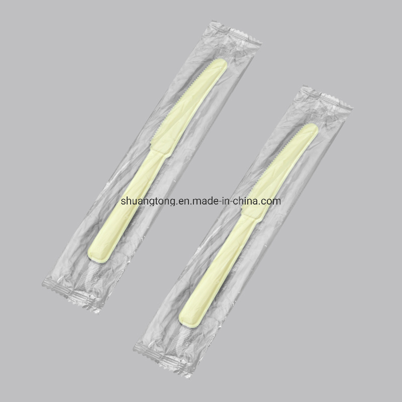 100% Biodegradable (Compostable) 6 Inch cPLA Knife