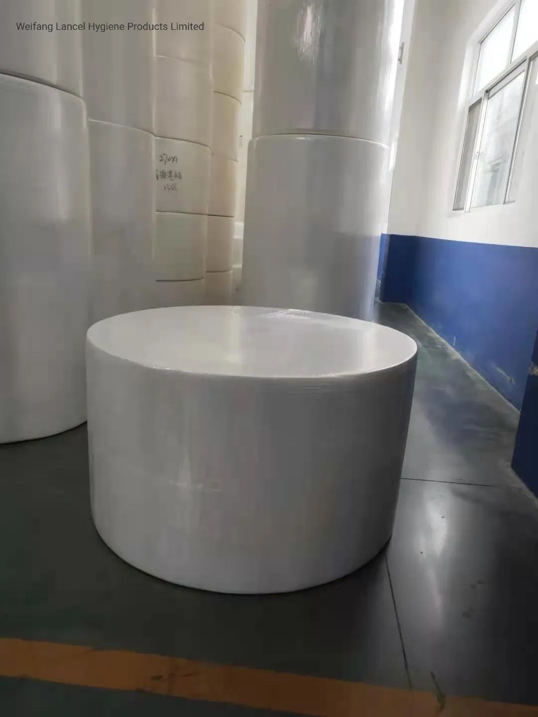 Virgin White Jumbo Large Paper Rolls Big Raw Tissue Paper Jumbo Roll Toilet Tissue Mother Roll Paper Papel En Rollo