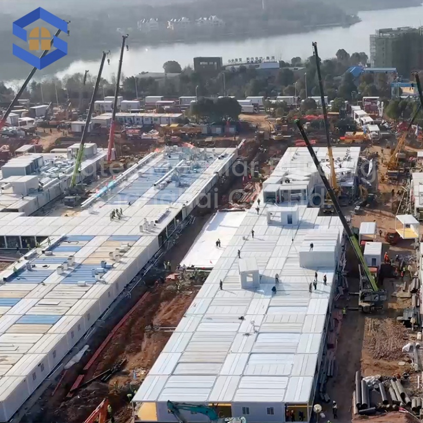 Anti-Seismic Triple-Expandable 40FT Isolation Ward for Border-Quarantine Container Hospital