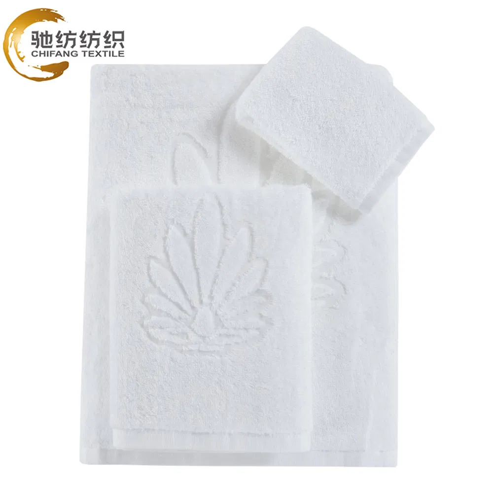 Luxury Towels and Bath Towel Set 100% Cotton for Home and Hotel Large Size White Gray