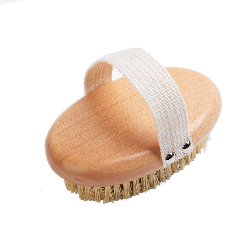 Wholesale High Quality Dry Body Brushes Sisal Bristles Body Bath Brush