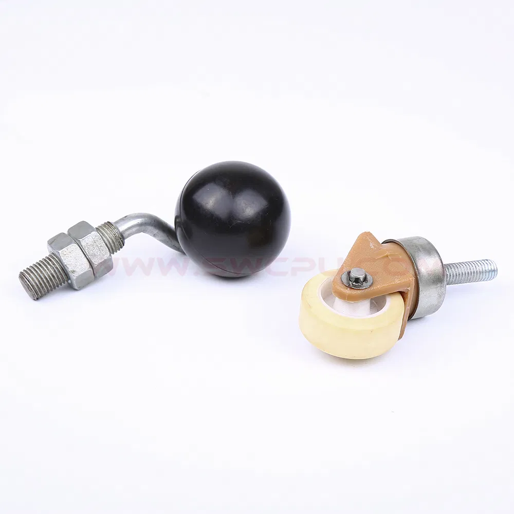 High Quality Injection Molding Rubber Plastic Spherical Wheel Caster