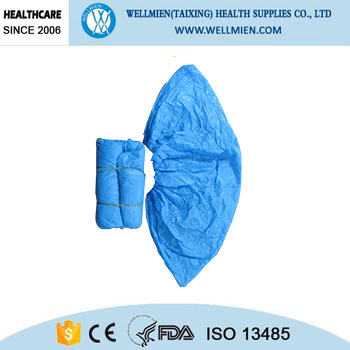 Medical Disposables Transparent Safety PE CPE Plastic Shoe Cover