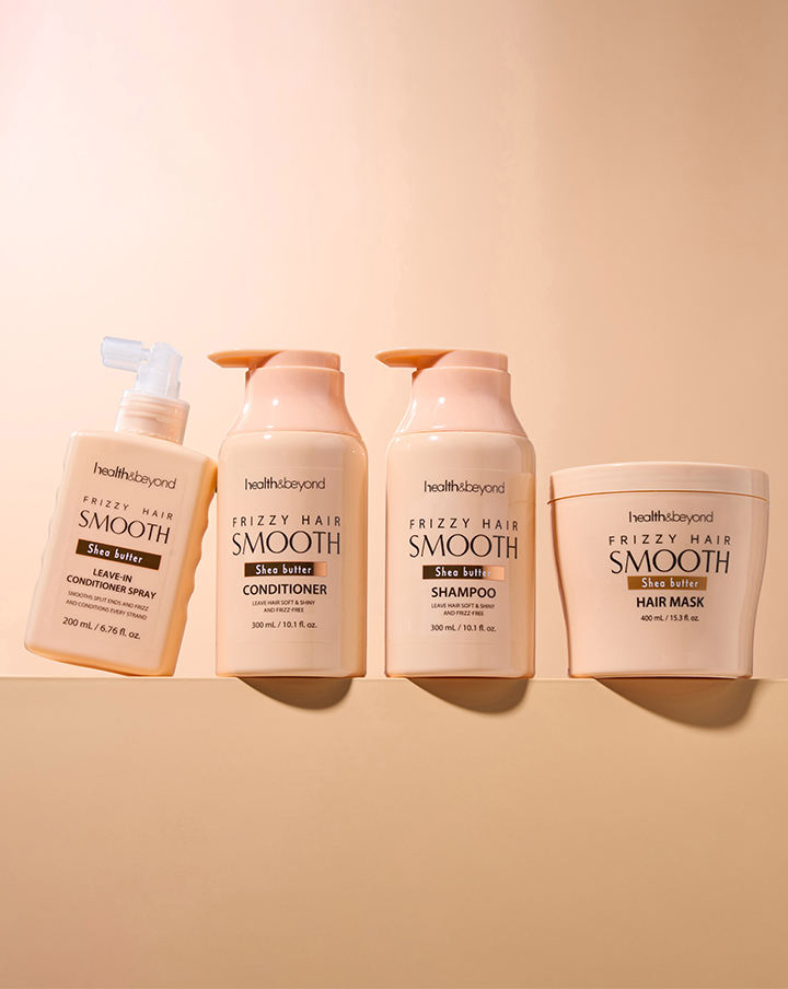 Health&Beyond 300ml Moisturizing Smooth Nourish Hair Shampoo and Conditioner