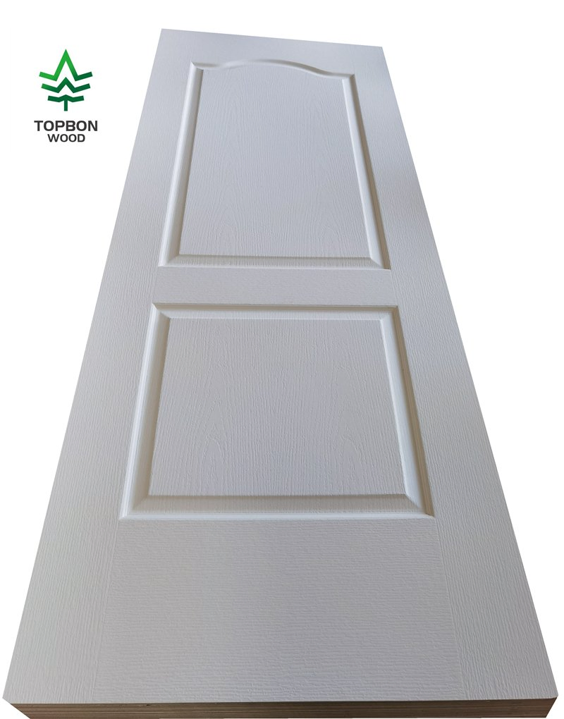 White Primer Moulded Door Skin 3mm for Foreign Market