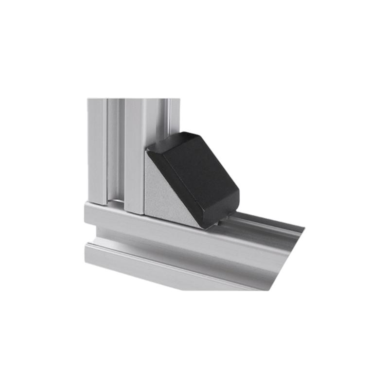 Slot8 Slot10 Aluminium Profile 90 Degrees Corner Connector Angle Bracket