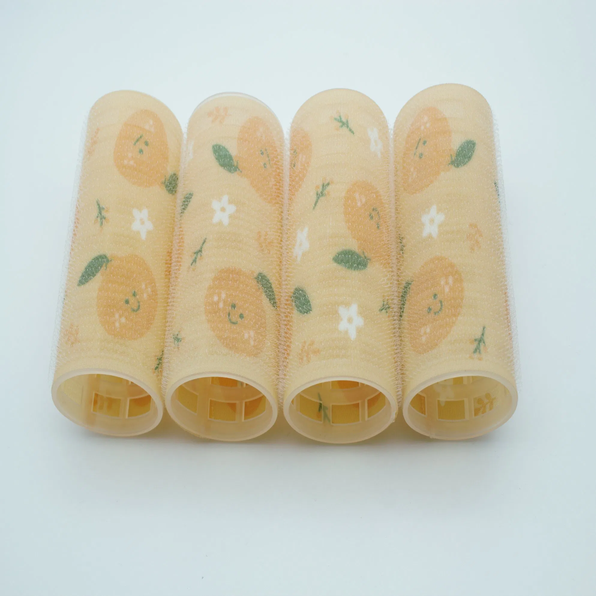 Stylish Floral Hair Rollers for Effortless Volume and Curls