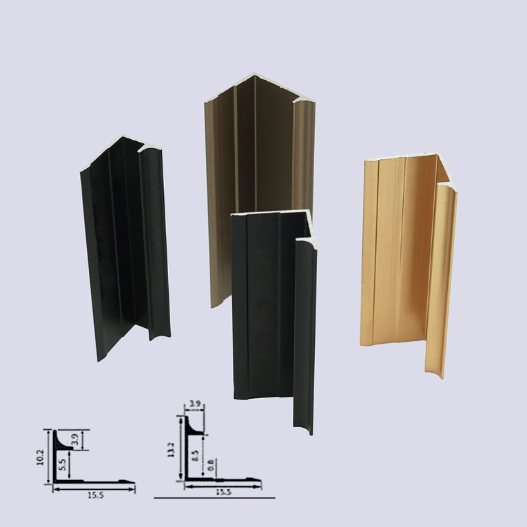 Aluminium Wall Molding Exterior Trim Profile Metal Strip for Siding Decorations Bending