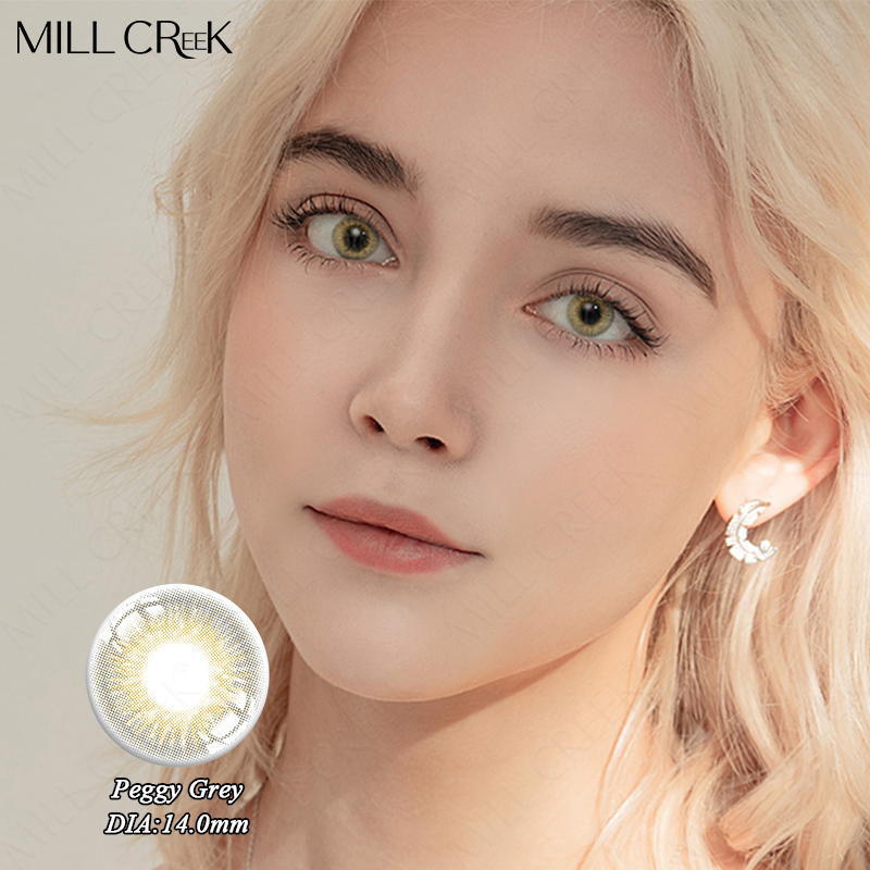 Wholesale OEM Eye Lenses 14.2mm 4 Tone Color Soft Natural Color Contact Lens Permanently Fashion Eye Contact Lenses