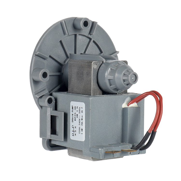 Rjptec 220V 50/60Hz 30W Automatic Water Washer Washing Machine Drain Pump