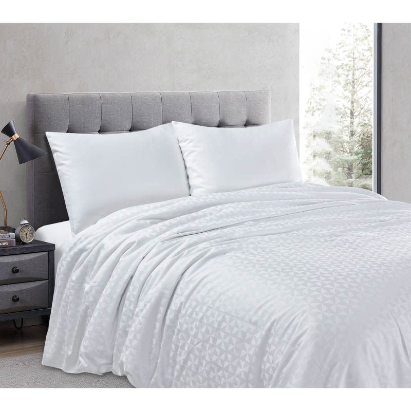 5 Star Luxury 1000 Thread Count Bed Cover Set 100% Cotton Duvet Cover