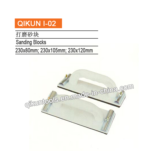 I-02 Construction Hardware Hand Tools Screw Down Paper Press Sanding Block