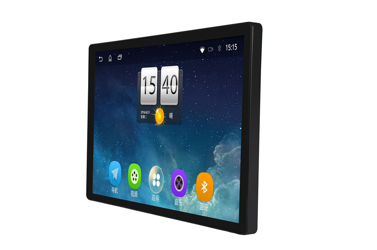 23.6-Inch Network Enclosure Tempered Glass Screen Digital Photo Frame Android Advertising Player