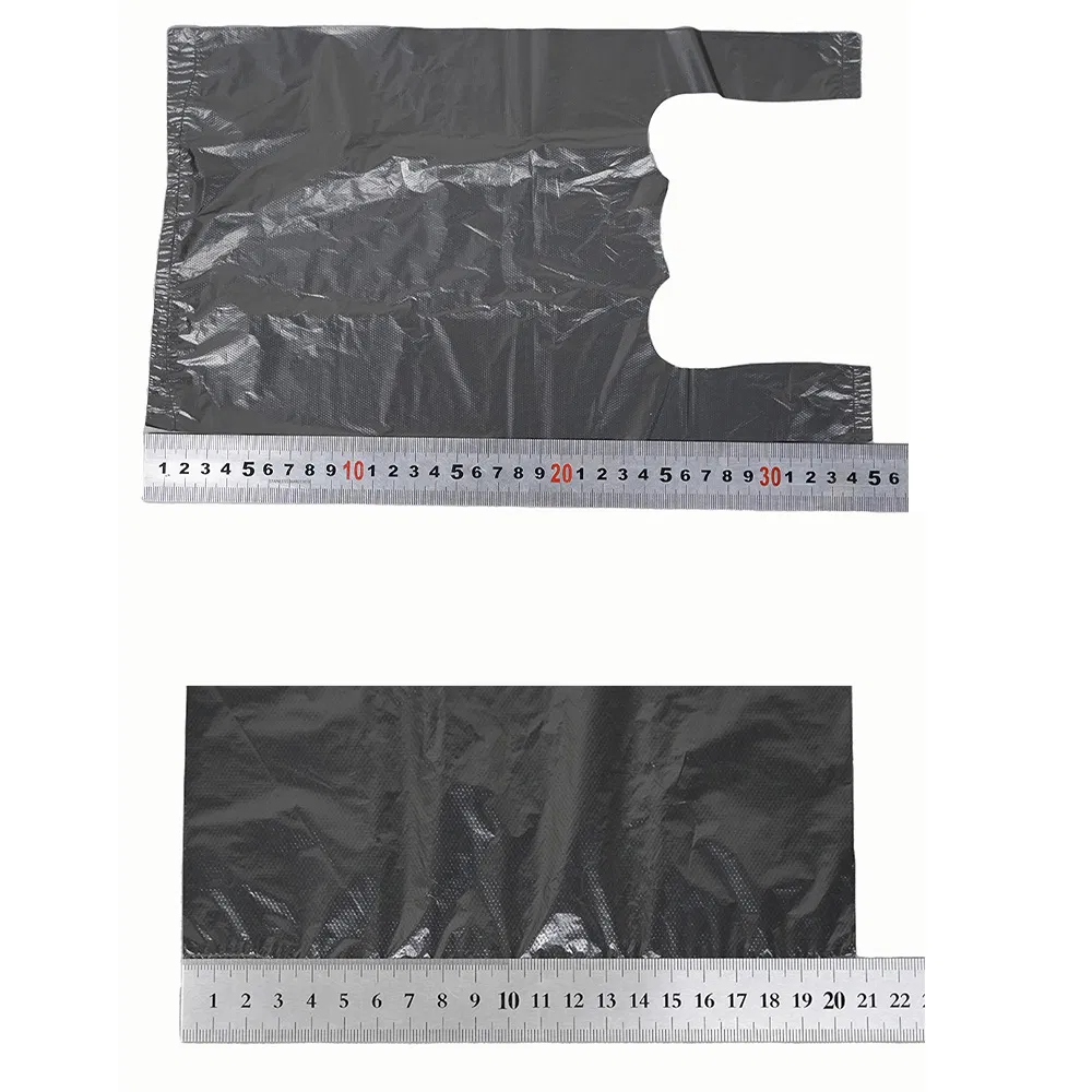 Environmental Friendly HDPE LDPE Factory Dierect Sale Plastic Customized Printing Tshirt Shopping Vest Carrier T-Shirt Bags
