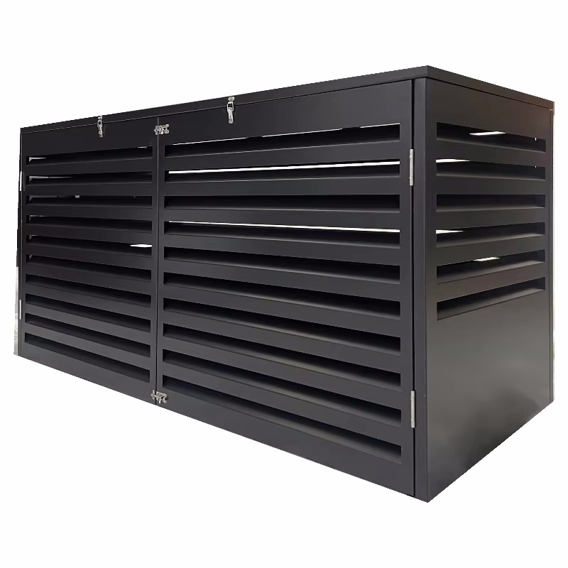 Fireproof Aluminum AC Cover Outdoor Protective Aluminum Air Conditioning Cover