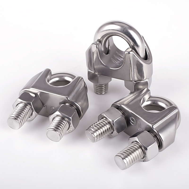 Stainless Steel E Wire Rope Clips Cable Clamps DIN741 Germany Type