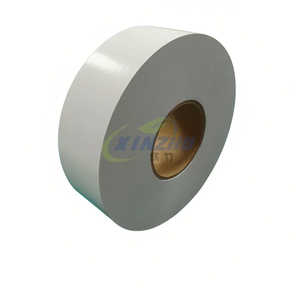 Custom Size Linerless Direct Thermal Adhesive Label Stickers for Supermarket