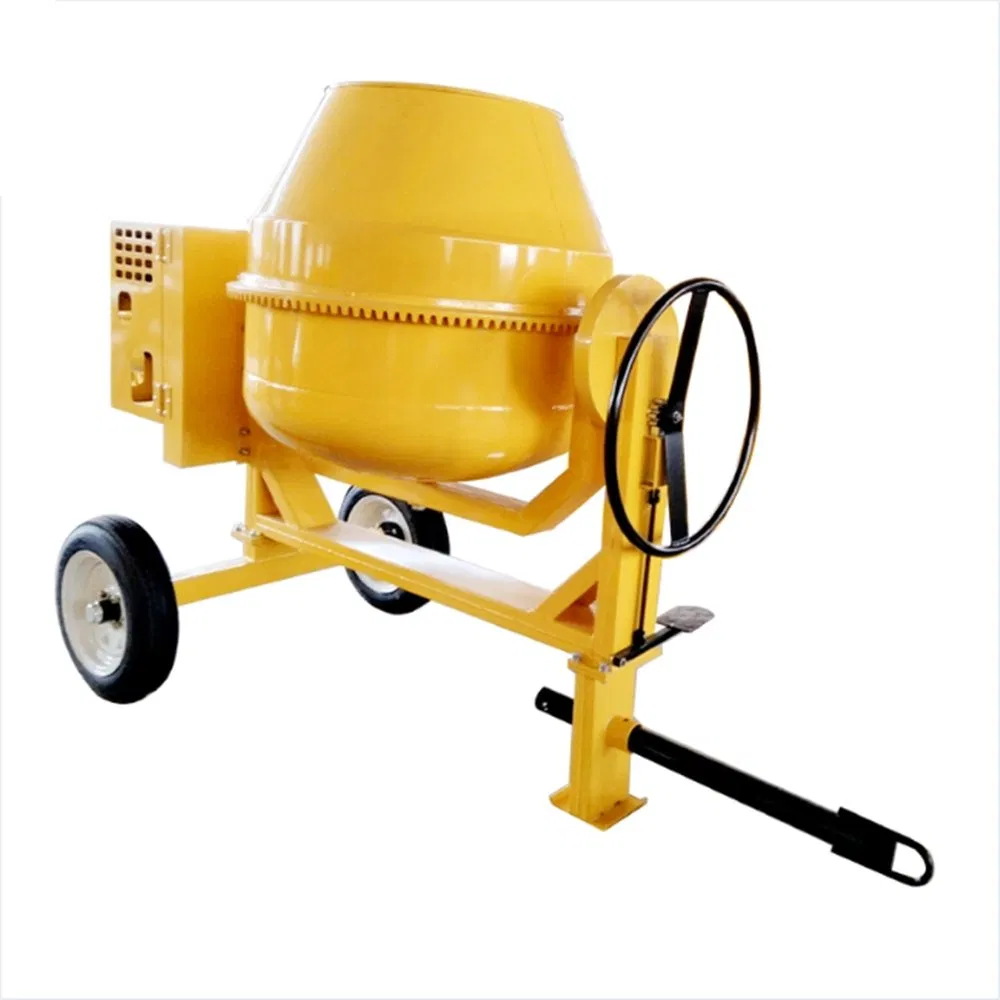 portable 500L Diesel Motor Concrete Mixing Mixer