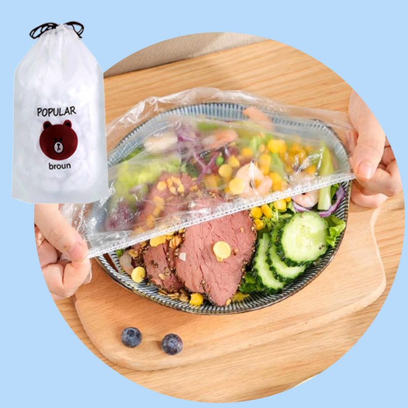 One-Time Use Disposable Plastic Wrap Food-Grade Protective Dust Cover Film Home Food Preservation Blow Molding Pallet Packing