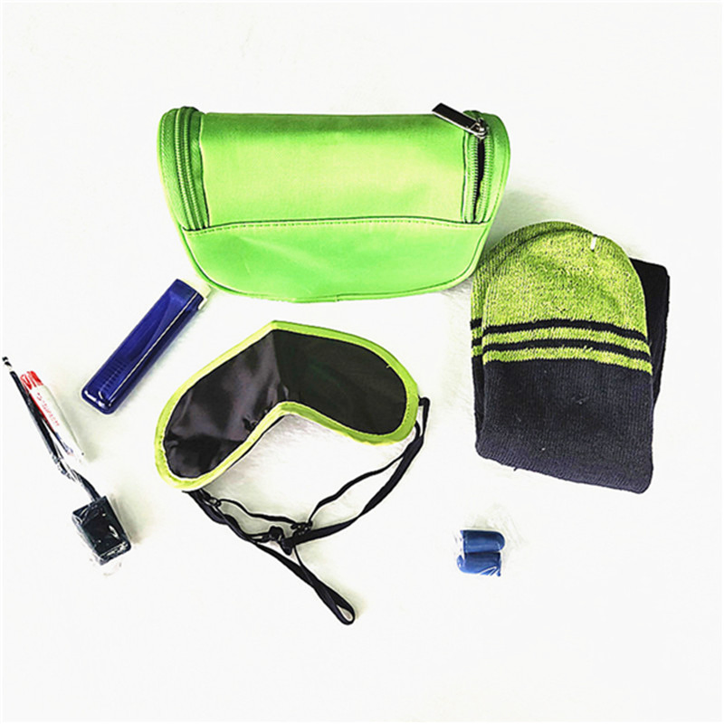 Cosmetic Bag Set Teeth Hygiene Kit Airlines Amenities Amenity Set
