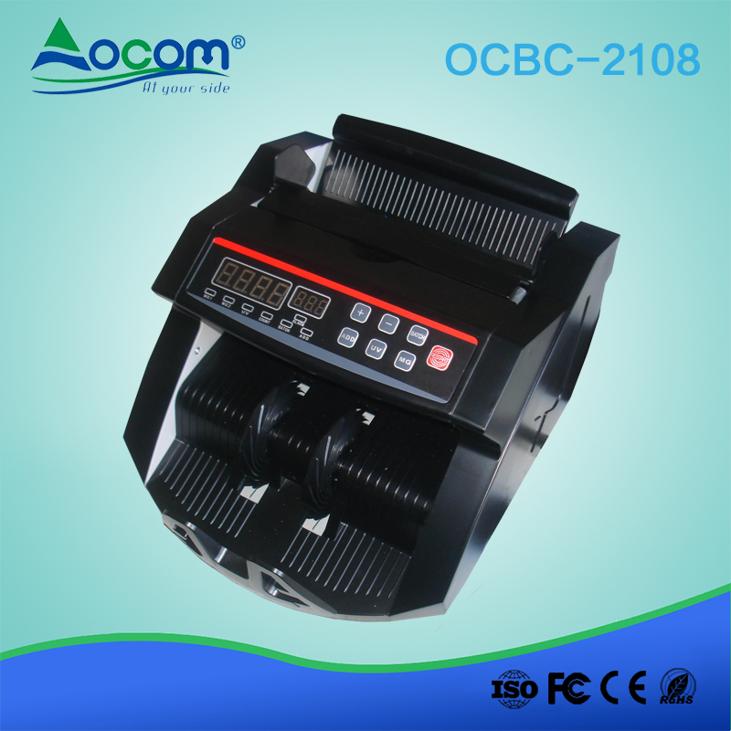 Value Counting Bill Counter UV Mg Money Inpsector for Bank